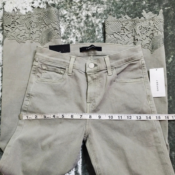 J Brand Selena Faded Gibson Embroidered Pants SIZE 25 - Picture 8 of 9